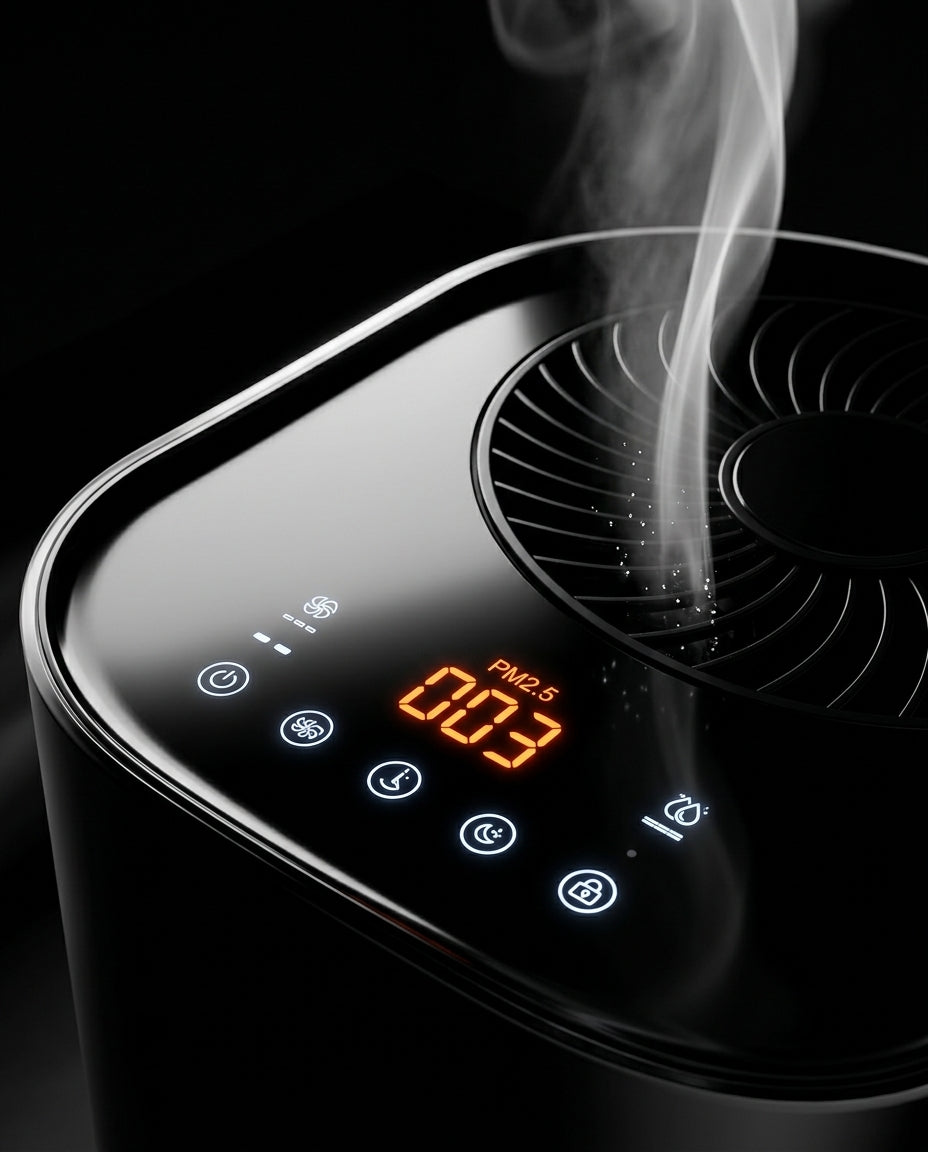 Air purifier with aroma function – fresh air and a delicate scent for bedroom and office – product image 5