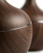 Diffuseur d'arômes à lumière colorée – diffusion ultrasonique au fini bois pour une pièce plus apaisante – image du produit 5