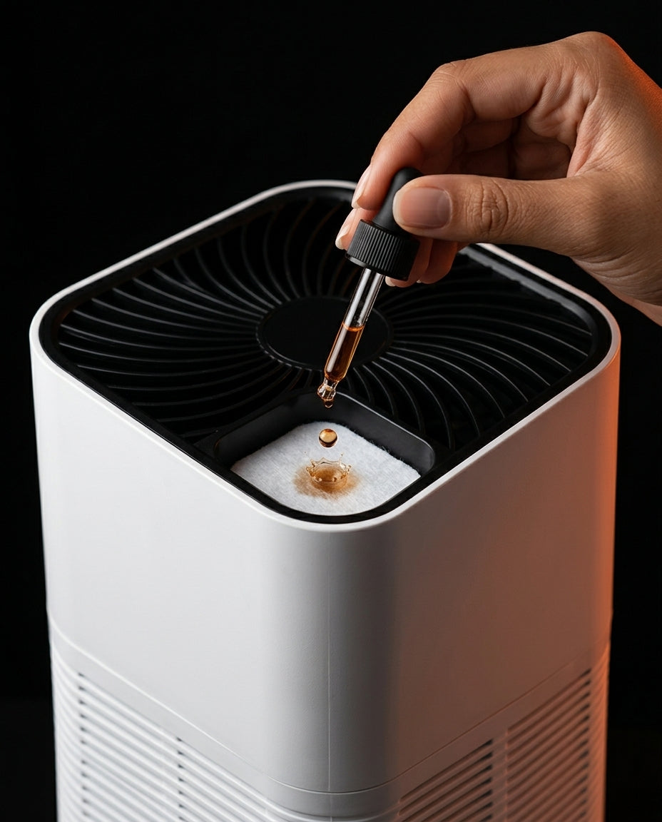 Air purifier with aroma function – fresh air and a delicate scent for bedroom and office – product image 6