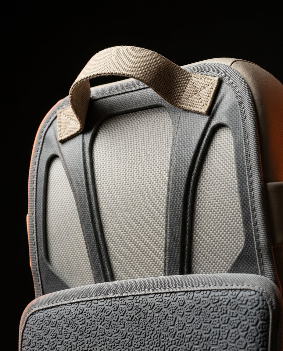 Bed backrest – structured support with side bolsters and neck roll – product image 6
