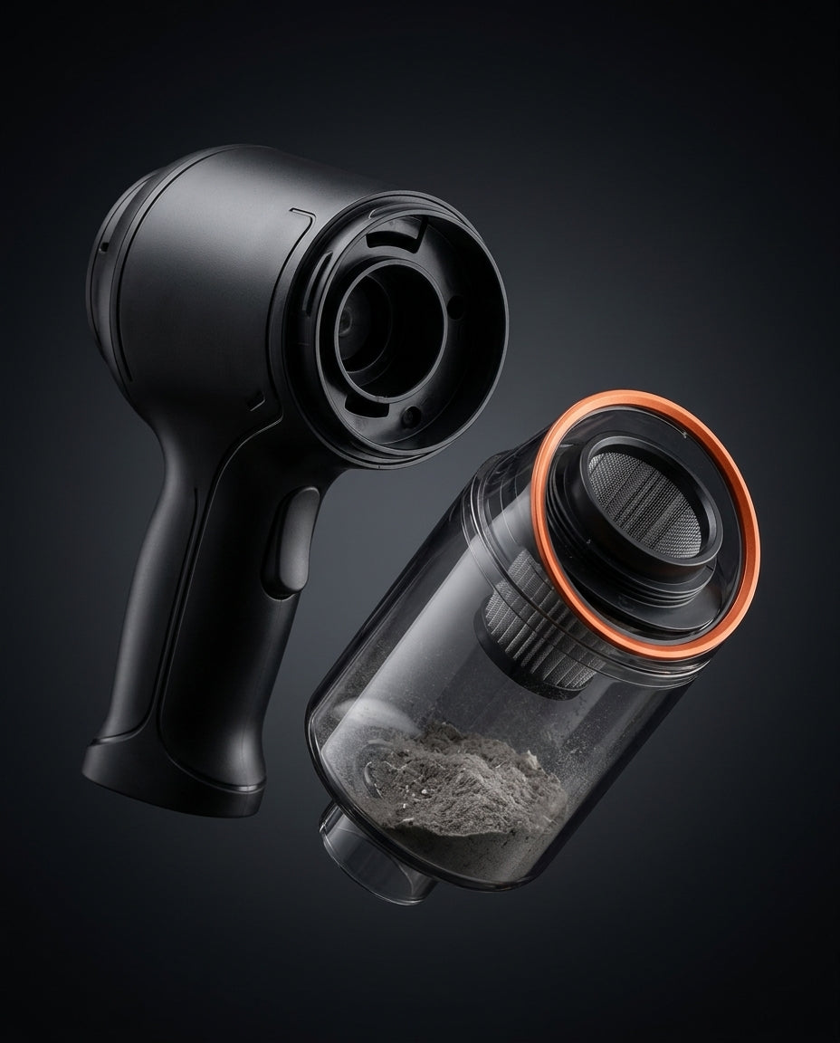 Mini Handheld Vacuum and Air Blower – Cordless Cleaning for Keyboards, Electronics and Cars – product image 6
