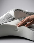 Coussin triangulaire réglable en mousse à mémoire de forme – soutien dorsal pour lire et surélever les jambes – image du produit 6