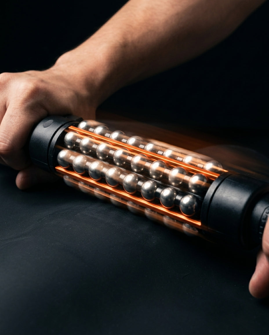 Rouleau de massage à bille rotative – massage en profondeur sans électricité pour le dos et les jambes – image du produit 6