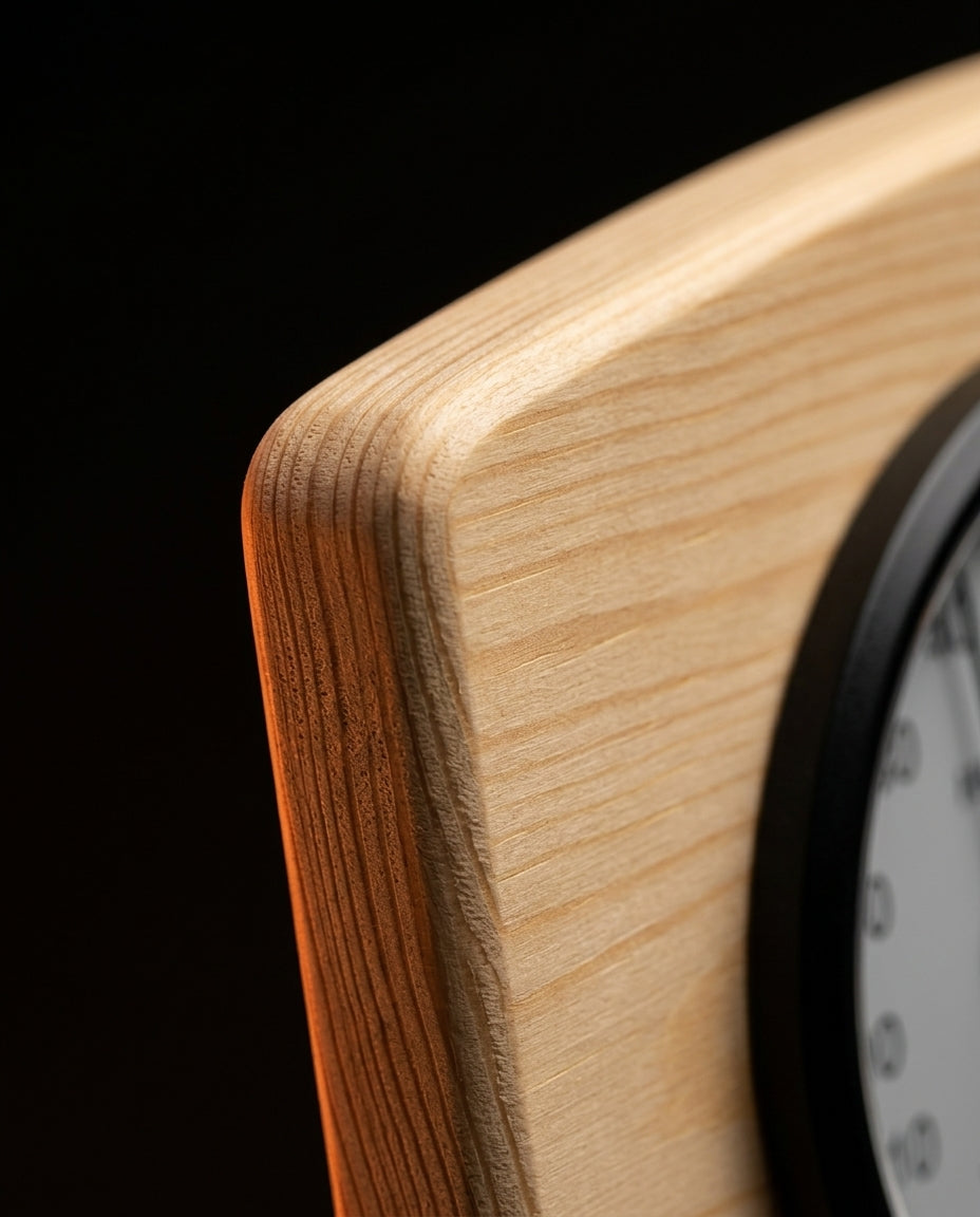 Wooden Sauna Thermometer and Hygrometer – Heat and Humidity at a Glance – product image 7