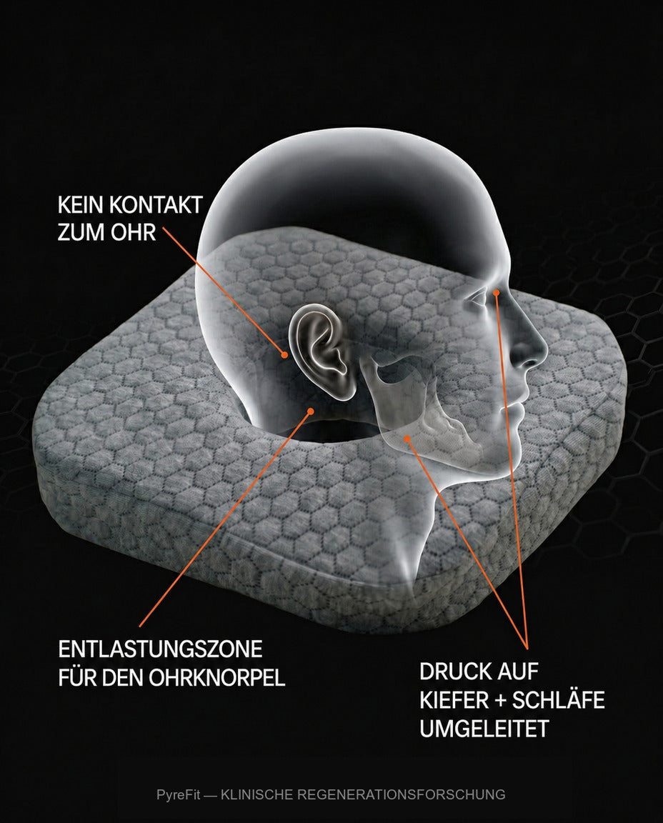 Ear Pillow with Cut-Out for Side Sleepers – Pressure Relief for Ears and Piercings – product image 7