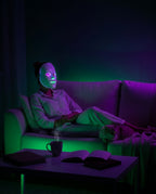 LED face mask for home use – multiple light modes for a calm evening skin care routine – product image 7