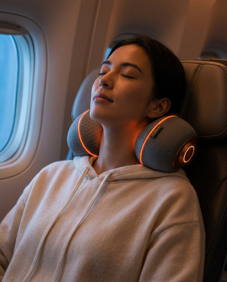 Neck massager for neck, shoulders and back – with heat and intensity levels – product image 7