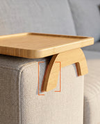 Sofa Armrest Tray with Rotating Phone Holder – Hands-Free Comfort on the Couch – product image 7