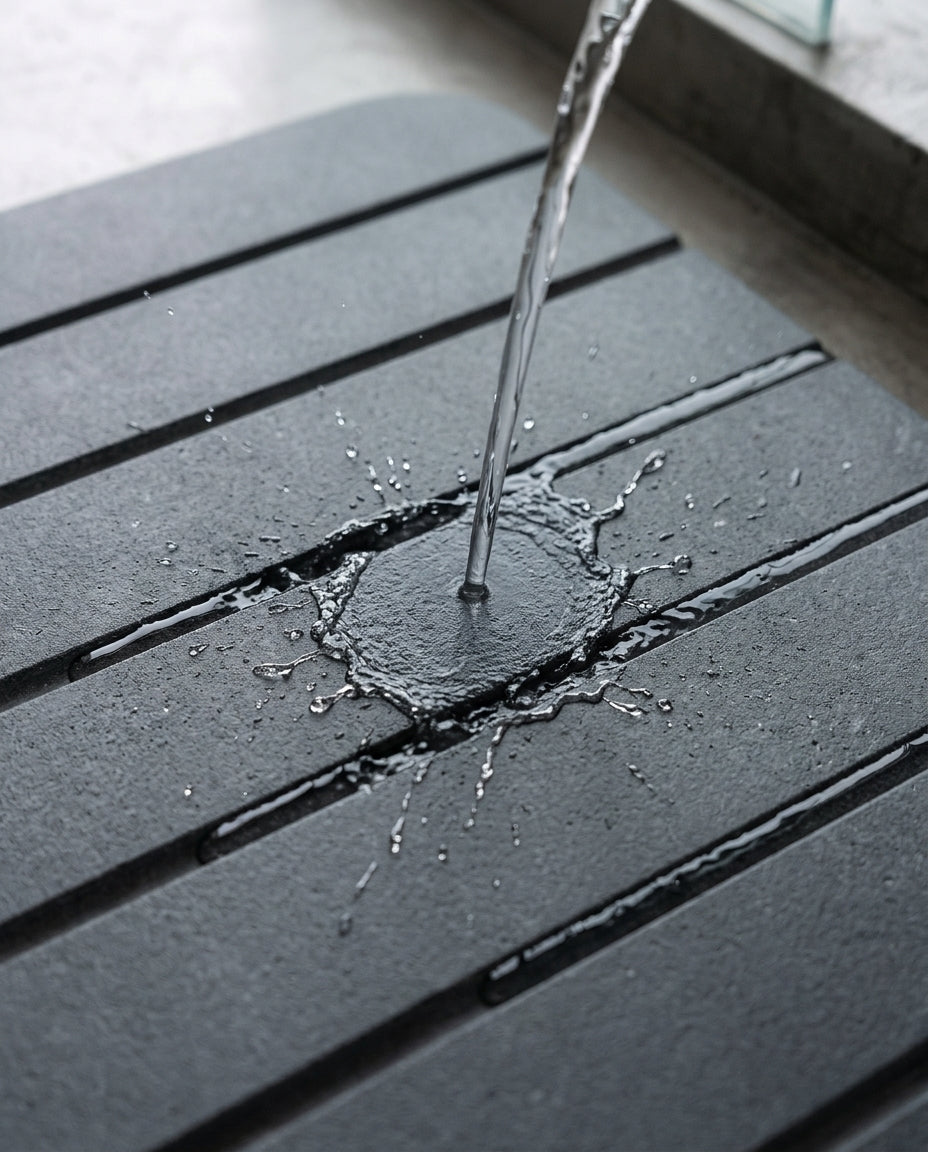 Foldable diatomite bath mat – ultra-absorbent, quick-drying and mould-resistant – product image 7