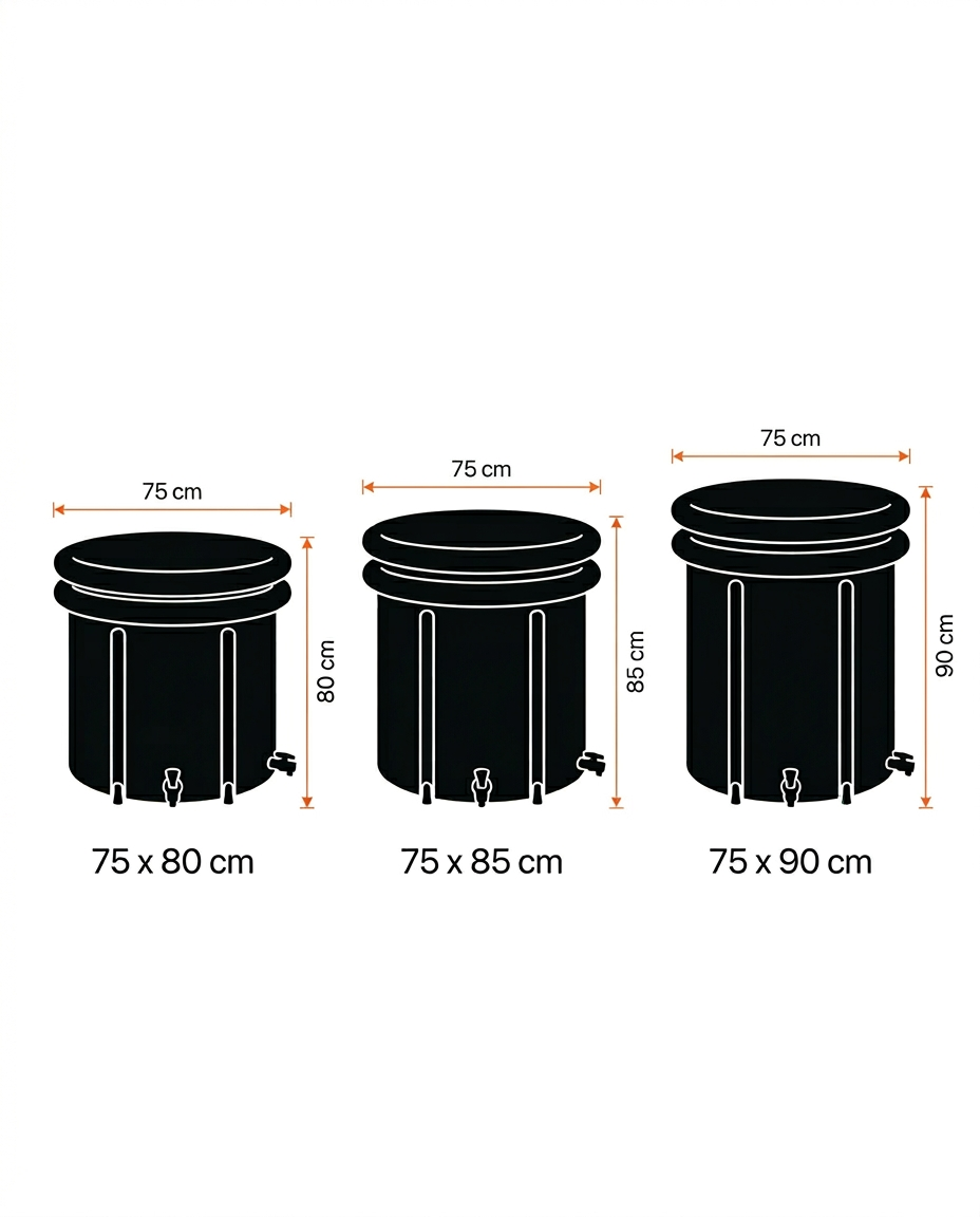 Bain de glace pour la maison – bain froid portatif pour votre routine d'eau froide – image du produit 7
