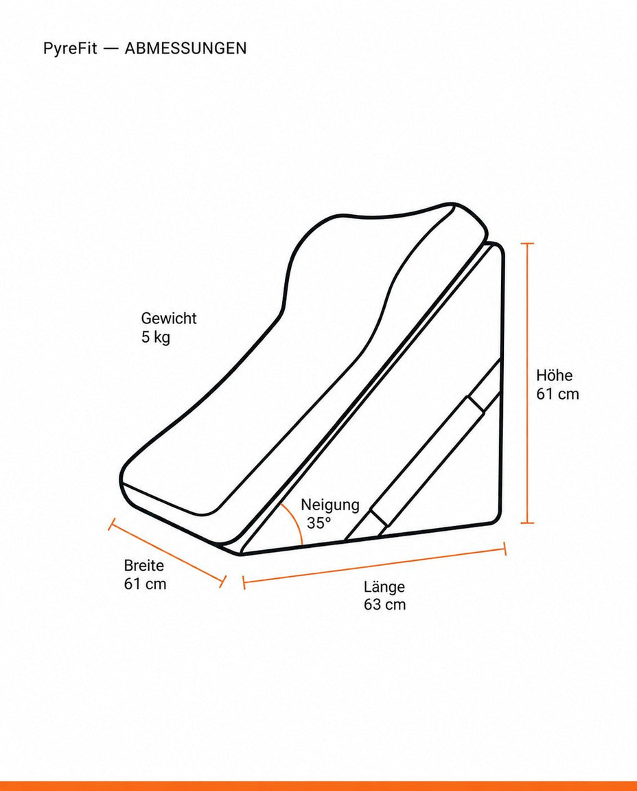 Coussin triangulaire réglable – soutien droit pour lire, se détendre et s'incliner au lit – image du produit 7