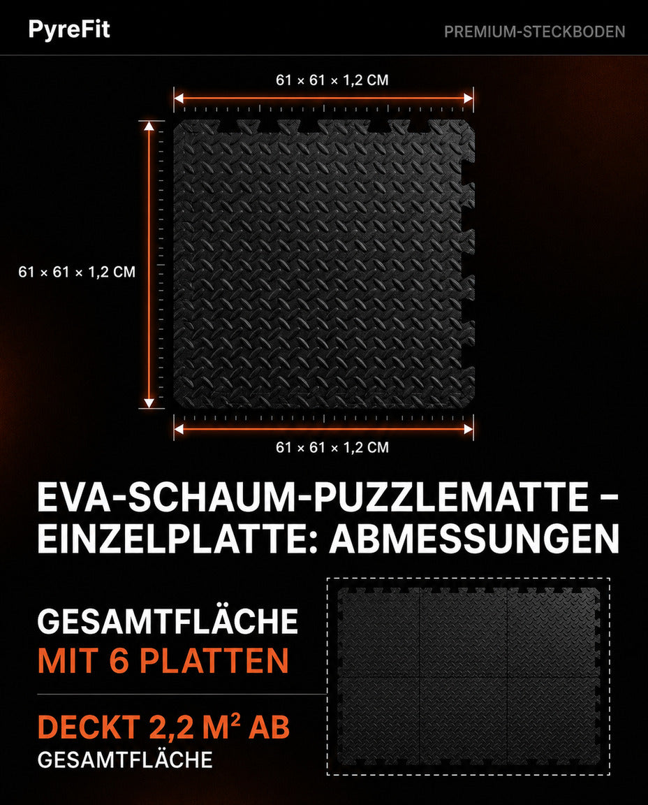 EVA Foam Puzzle Mat – Floor Protection for Your Home Gym and Workout Room – product image 5