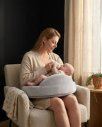 Ergonomically shaped nursing pillow – takes the strain off arms and shoulders while feeding – product image 6
