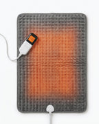 Coussin chauffant électrique PyreFit déplié, vue de dessus