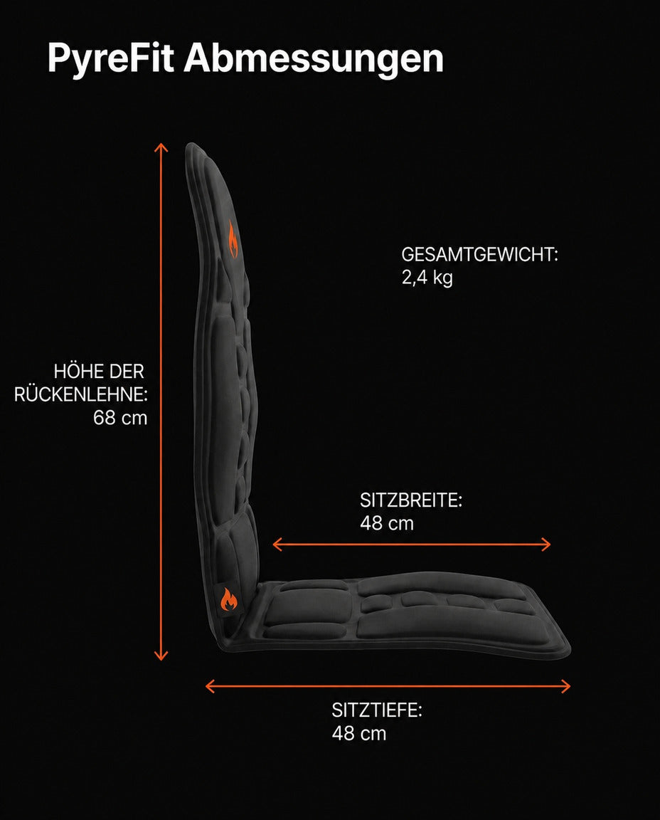 Massage Cushion for Chair, Sofa and Car – Motorized Relaxation for Neck and Back – product image 8