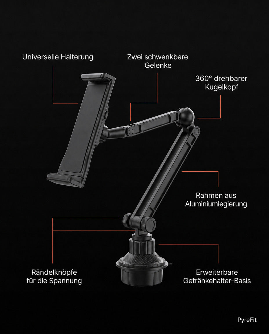 Tablet holder for the car and desk – stable and hands-free – product image 8