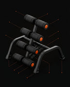 Back trainer with adjustable angle – stretching and core training at home – product image 8