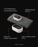 Masseur pour mollets – sans fil, avec trois niveaux d'intensité pour les jambes fatiguées – image du produit 8