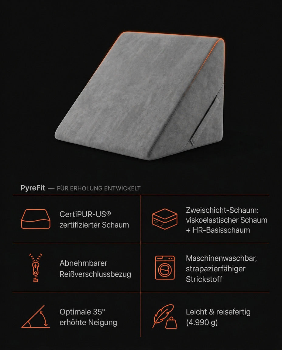 Coussin triangulaire réglable – soutien droit pour lire, se détendre et s'incliner au lit – image du produit 8