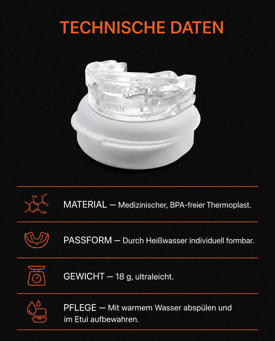 Soft, adjustable anti-snoring mouthguard – for calmer, quieter nights – product image 8