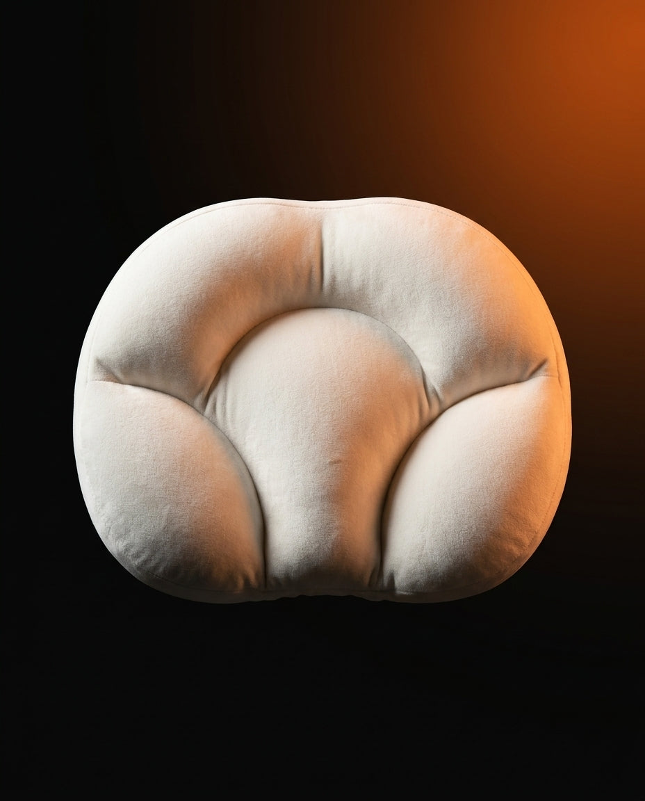 Oreiller cervical en forme d'œuf – soutien ergonomique pour dormeurs sur le dos et sur le côté – image du produit 10