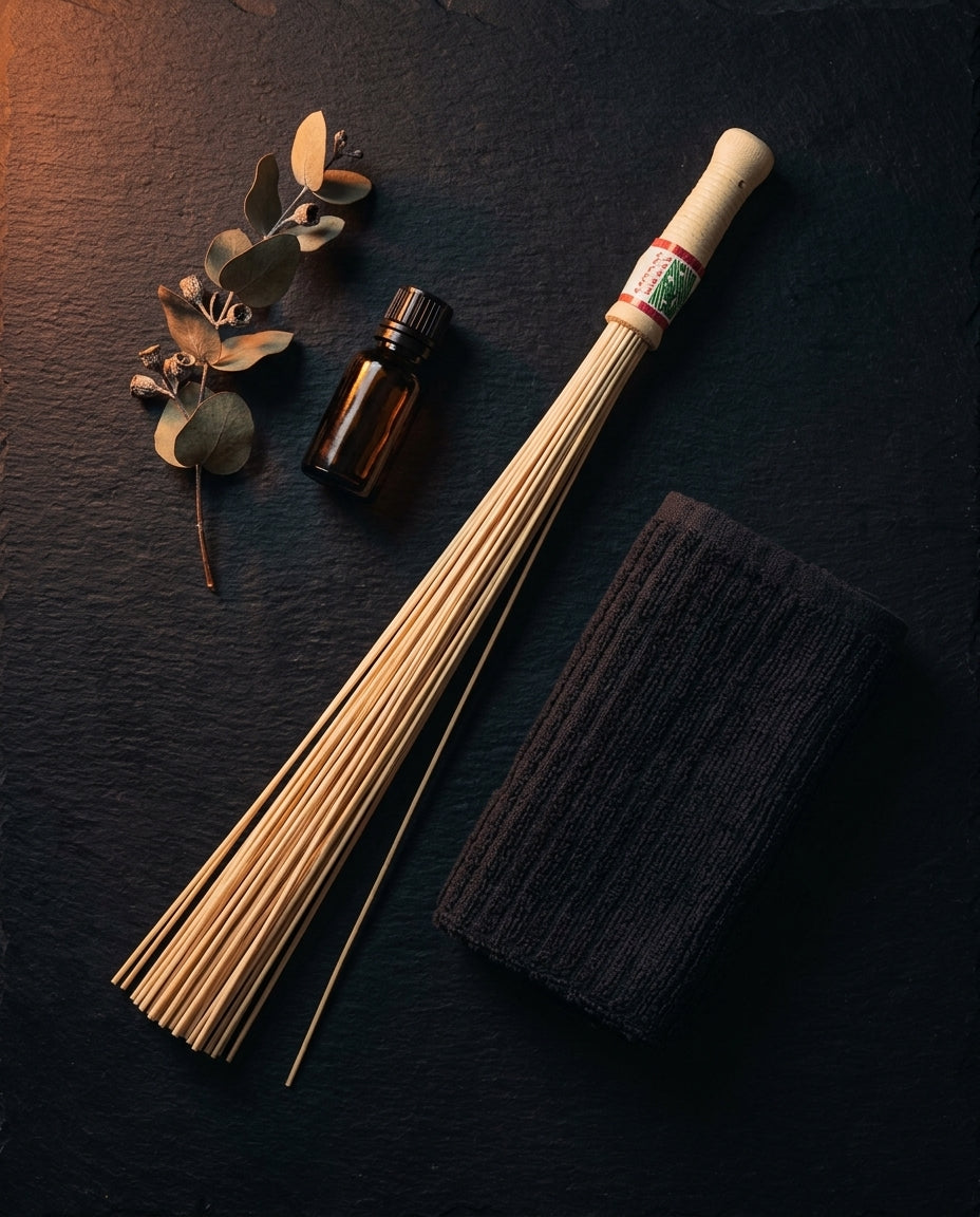 Wooden muscle massage roller – manual deep massage for back and legs – product image 9