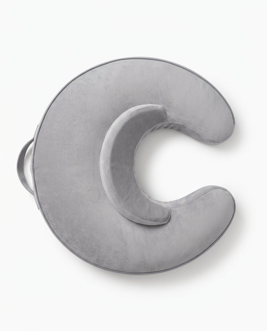 Ergonomically shaped nursing pillow – takes the strain off arms and shoulders while feeding – product image 7
