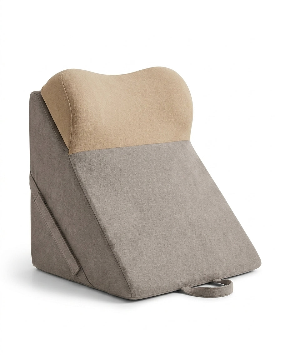 Coussin triangulaire réglable – soutien droit pour lire, se détendre et s'incliner au lit – image du produit 9