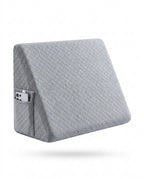 Coussin triangulaire en mousse à mémoire de forme pour le lit – inclinaison douce pour lire et se détendre – image du produit 9