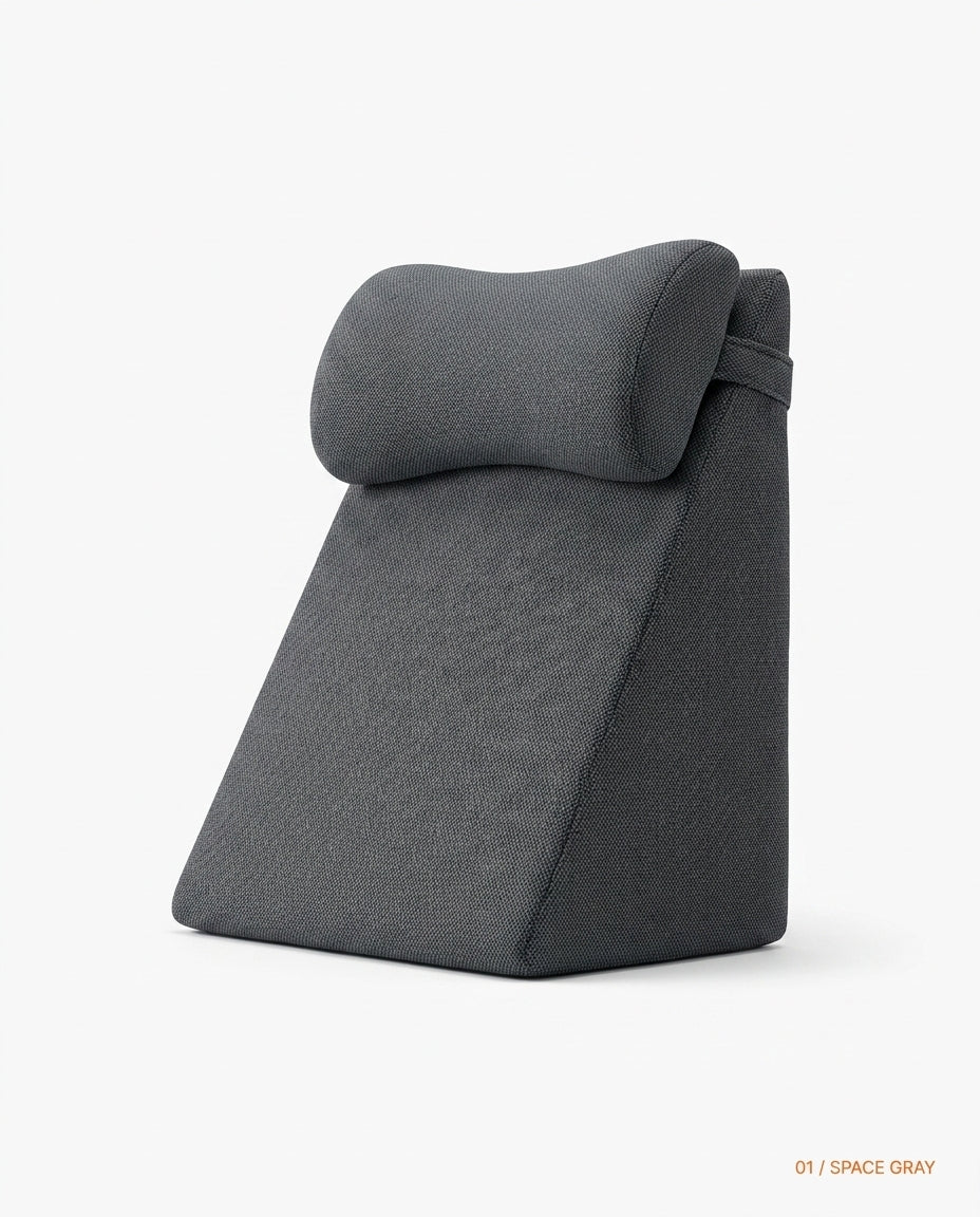 Wedge Pillow with Detachable Headrest – Sit Upright and Read in Bed – product image 8
