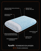 Memory foam pillow with adjustable fill – custom height for restful sleep – product image 10