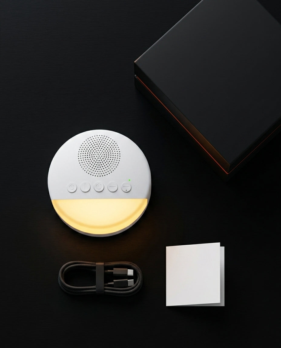Appareil à bruit blanc avec veilleuse – sommeil paisible pour bébés, enfants et adultes – image du produit 10