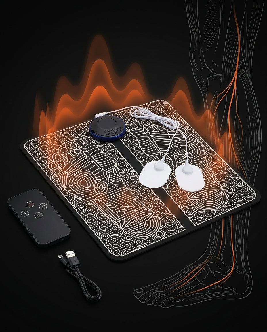 Foldable foot massage mat – a treat for tired feet under your desk – product image 10