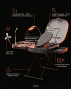 Station de soin des pieds avec lumière et miroir – appui surélevé pour la pédicure à la maison – image du produit 10