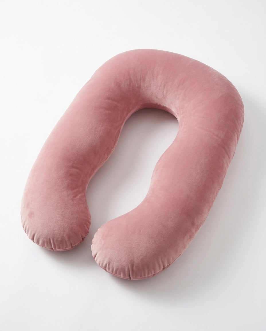 Oreiller en U pour dormir sur le côté – oreiller corporel pour un sommeil réparateur et pendant la grossesse – image du produit 8