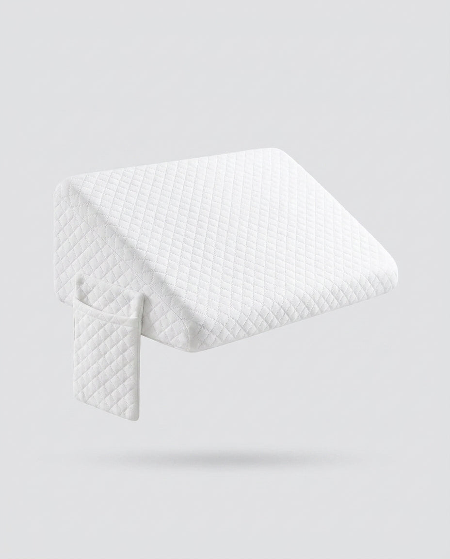 Memory Foam Bed Wedge Pillow – Gentle Incline for Reading and Relaxing – product image 10