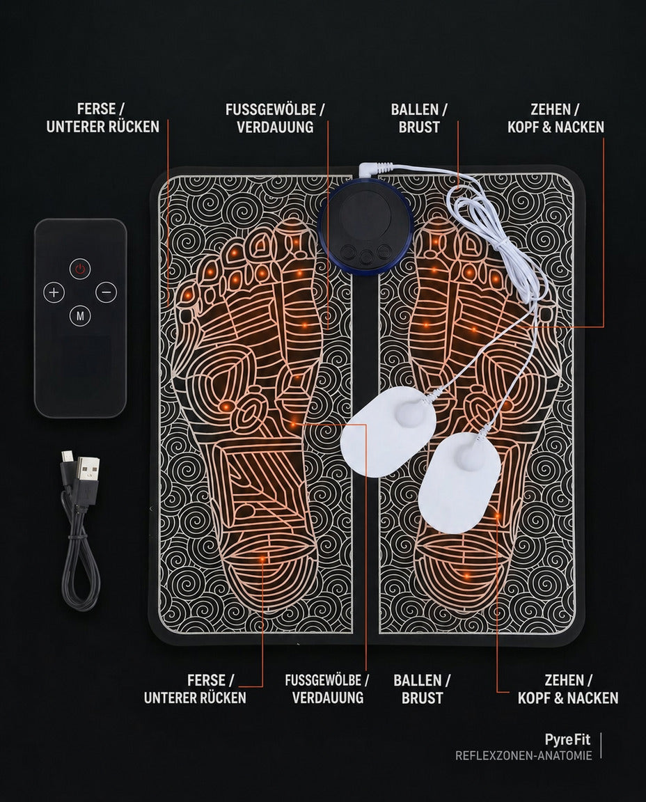 Foldable foot massage mat – a treat for tired feet under your desk – product image 11