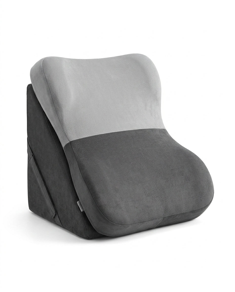 Coussin triangulaire réglable – soutien droit pour lire, se détendre et s'incliner au lit – image du produit 11