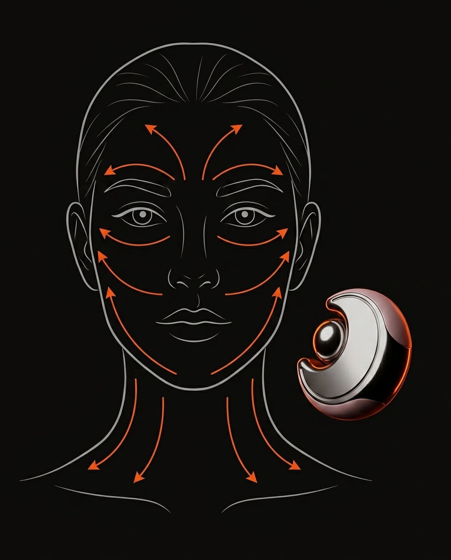 Stainless steel face roller – a cooling refresher for your face in the morning – product image 9