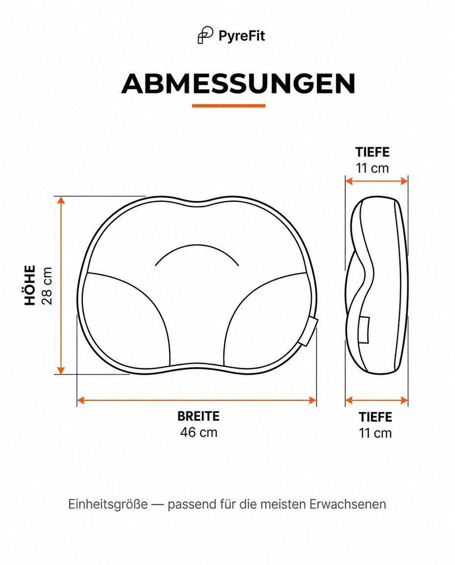 Oreiller cervical en forme d'œuf – soutien ergonomique pour dormeurs sur le dos et sur le côté – image du produit 13