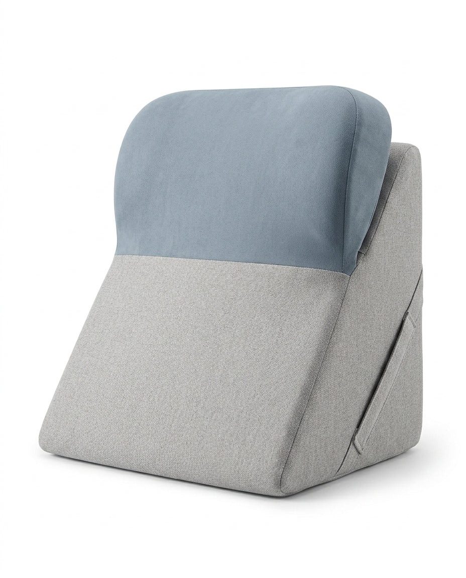 Coussin triangulaire réglable – soutien droit pour lire, se détendre et s'incliner au lit – image du produit 12