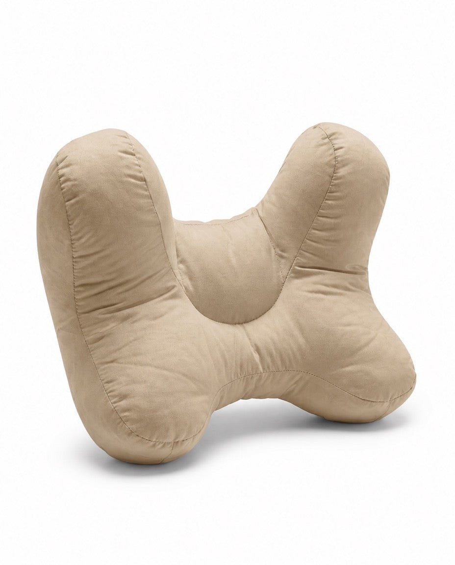 Oreiller pour dormir sur le côté avec creux pour la tête – oreiller beauté conçu contre les plis du sommeil – image du produit 12