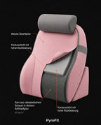 Bed backrest – structured support with side bolsters and neck roll – product image 14