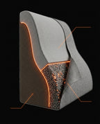 Wedge Pillow with Detachable Headrest – Sit Upright and Read in Bed – product image 12