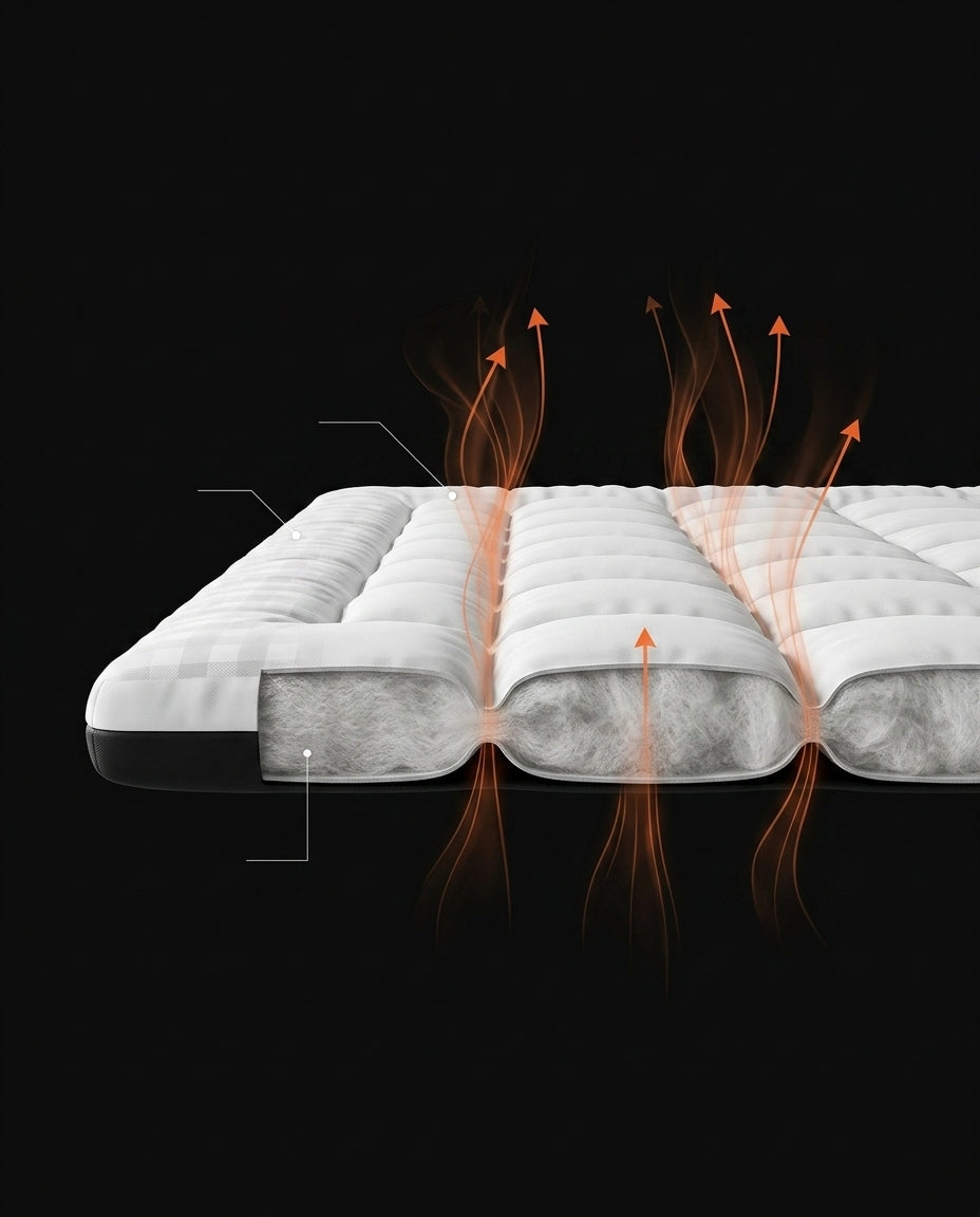 Folding Mattress for Guests and Yoga – Padded Floor Mattress That Stores Away Easily – product image 20