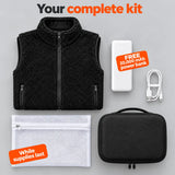 Complete Set: Amparo, 20,000 mAh power bank, charging cable, laundry bag and storage bag