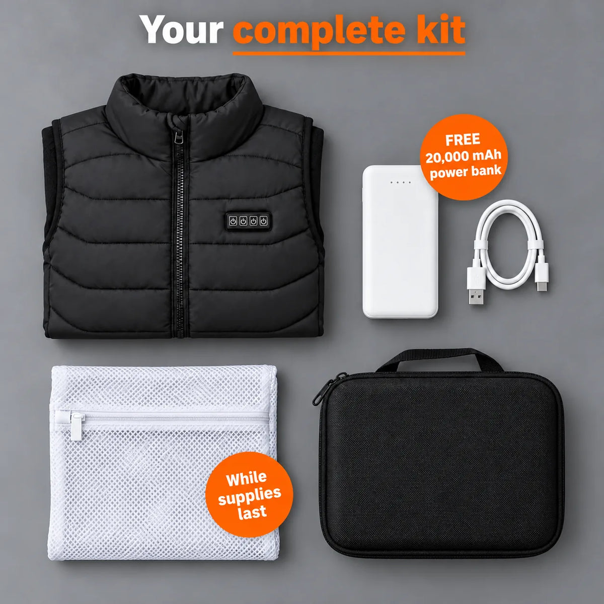 PyreFit Aurina – Unisex Heated Vest