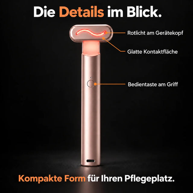 Red light facial device – product details explained