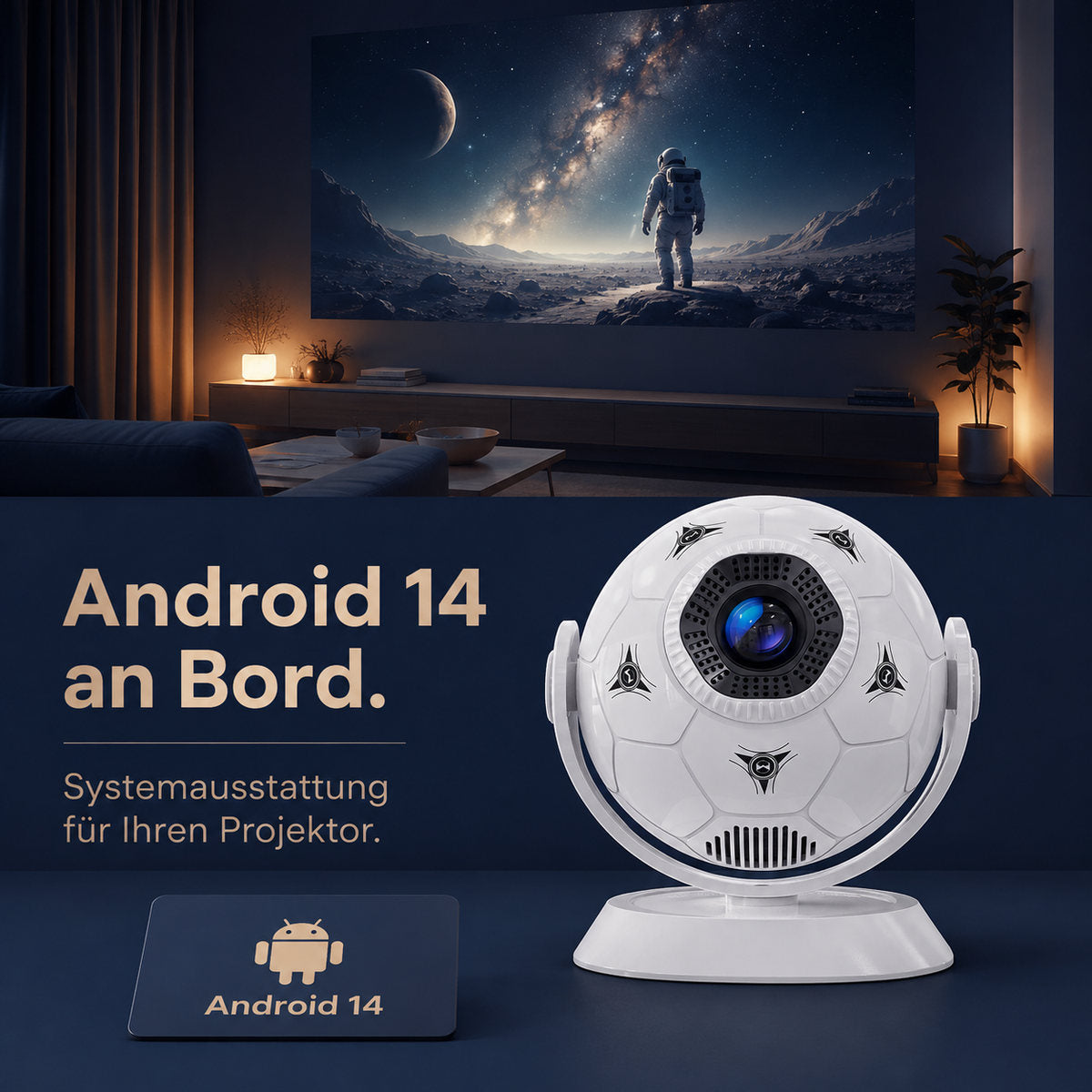Magcubic HY300F – Android 14 built in.