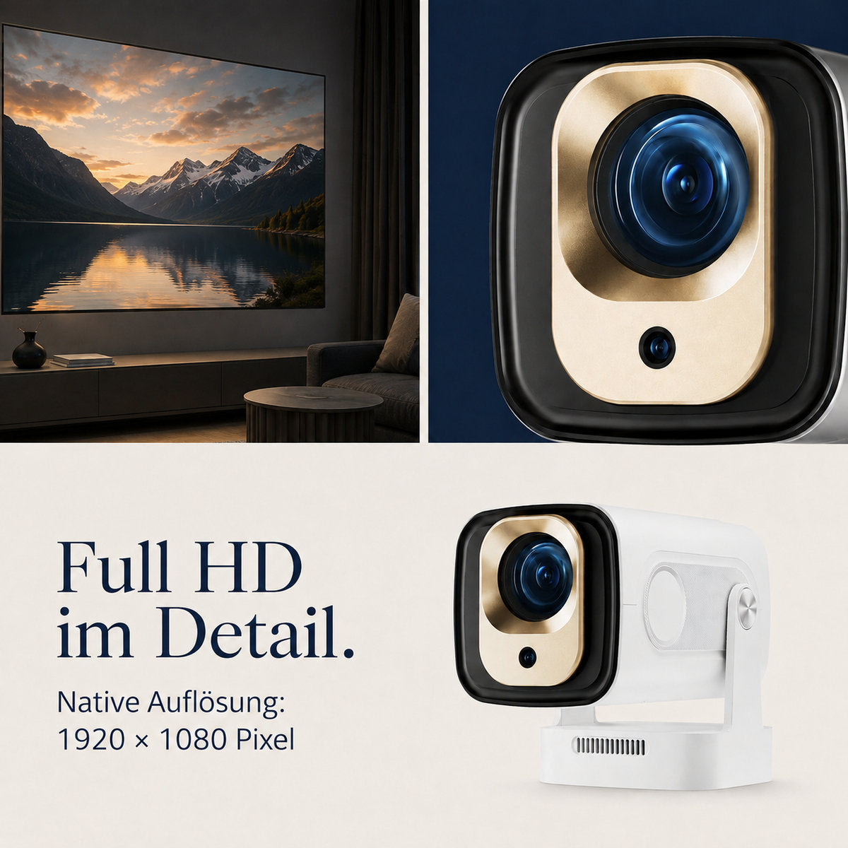 Magcubic HY310 – Full HD up close.